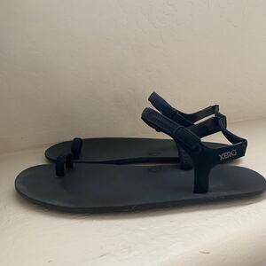 Xero Jessie Barefoot Sandals Womens Size 10 Grounding Minimalist Black Travel